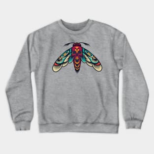 butterfly skull Crewneck Sweatshirt